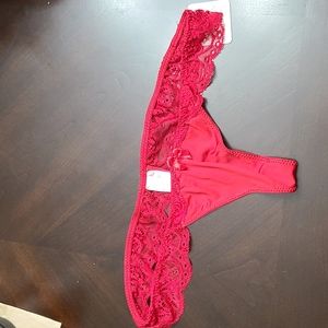 BNWT Jessica Simpson Red Panties